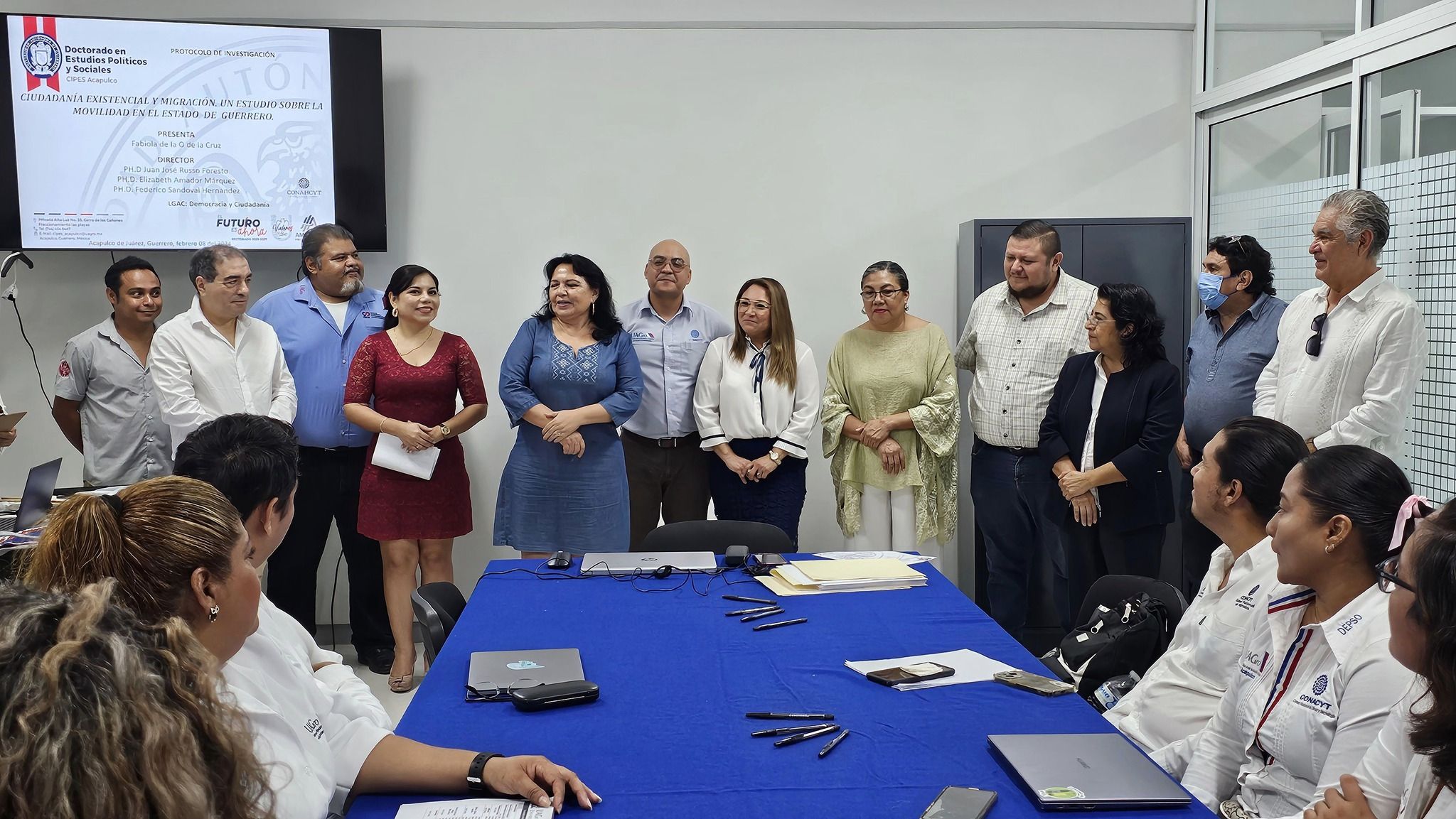 Funcionarios de la UAGro visitaron las instalaciones del departamento escolar y de archivo de la Universidad Autónoma de Nuevo León.